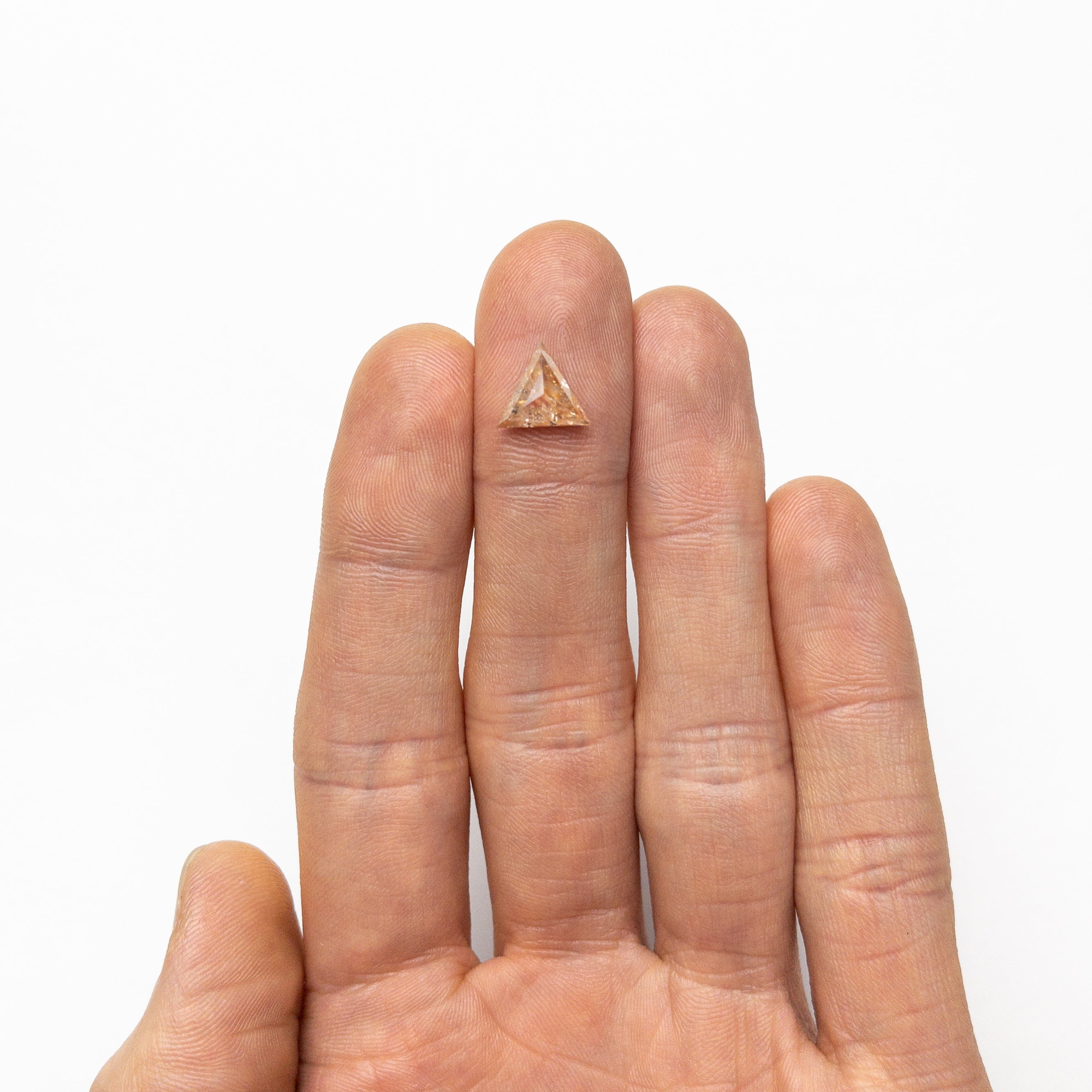 2.03ct 8.92x8.82x4.18mm Triangle Rosecut 24870 - 01 - Lelya - bespoke engagement and wedding rings made in Scotland, UK
