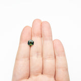 2.06ct 8.69x7.62x4.17mm Hexagon Step Cut Sapphire 27321 - 02 - Lelya - bespoke engagement and wedding rings made in Scotland, UK