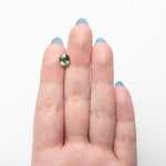 2.08ct 7.74x6.46x4.77mm Oval Brilliant Sapphire 28308-01 - Lelya - bespoke engagement and wedding rings made in Scotland, UK