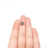 2.10ct 9.10x6.87x4.12mm Pear Double Cut 27542 - 03 - Lelya - bespoke engagement and wedding rings made in Scotland, UK
