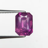 2.12ct 7.91x5.95x4.62mm Cut Corner Rectangle Brilliant Sapphire 28212-01 - Lelya - bespoke engagement and wedding rings made in Scotland, UK