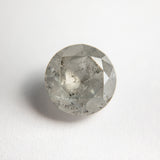 2.14ct 7.55x7.61x4.61mm Round Double Cut 18728-06 - Lelya - bespoke engagement and wedding rings made in Scotland, UK