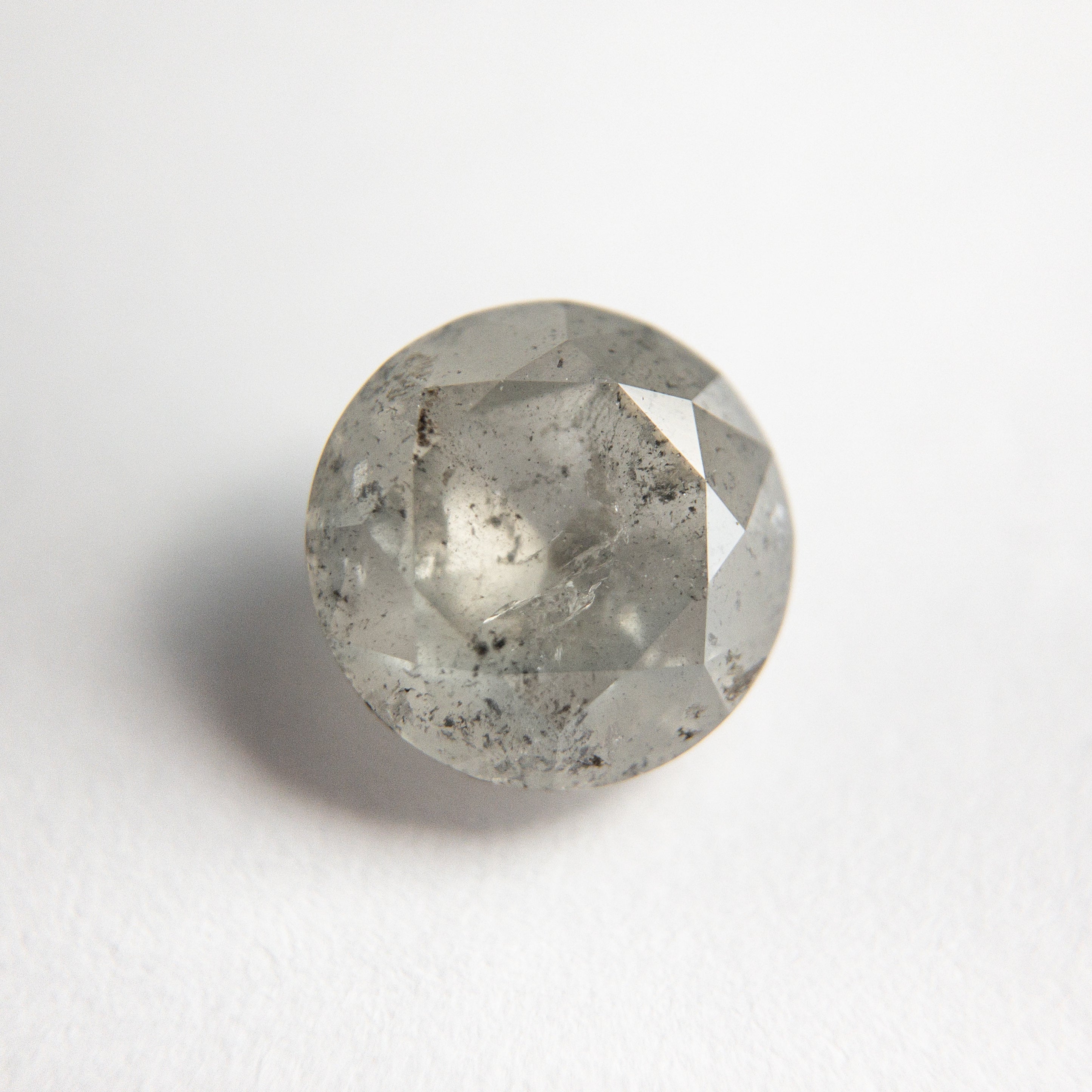 2.14ct 7.55x7.61x4.61mm Round Double Cut 18728-06 - Lelya - bespoke engagement and wedding rings made in Scotland, UK