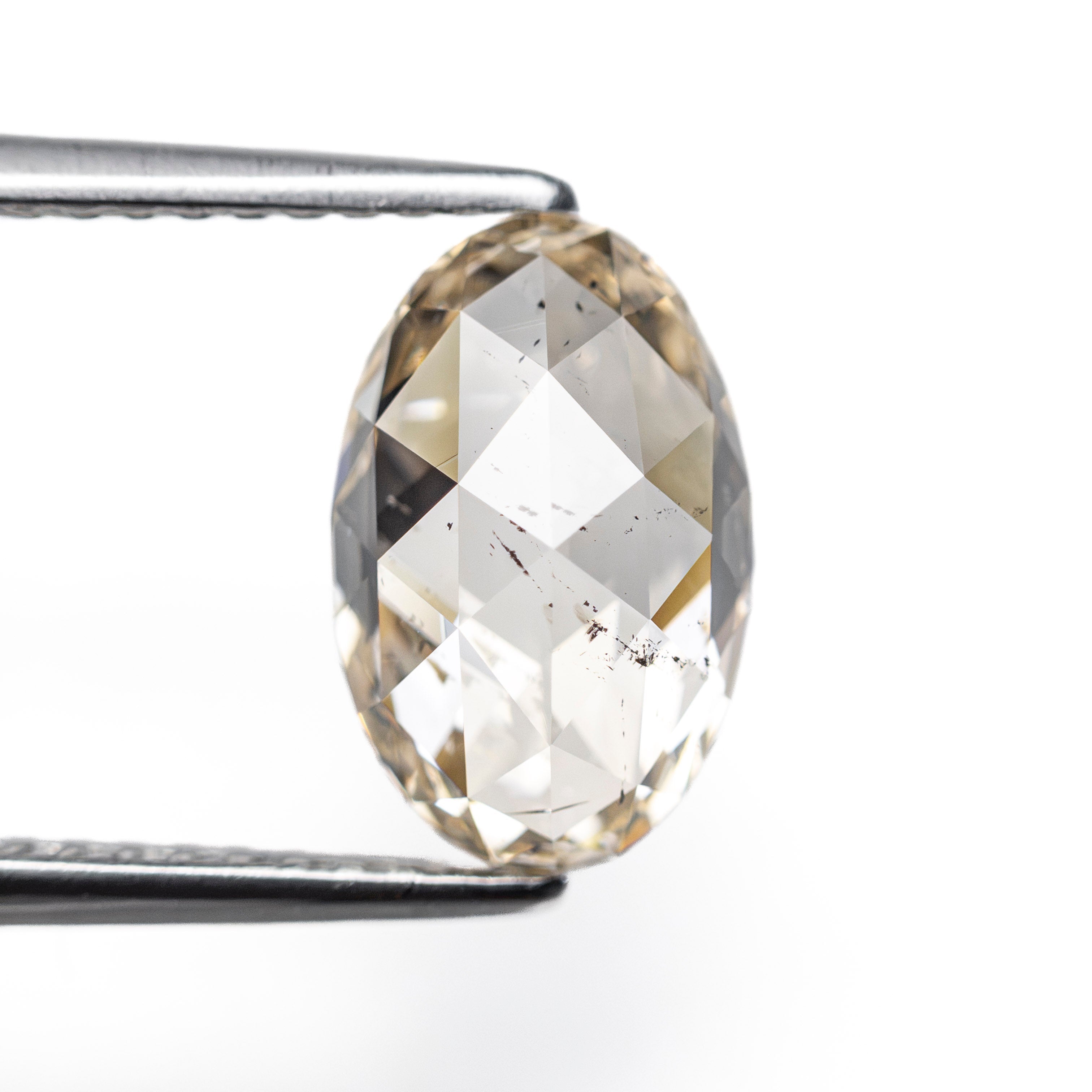 2.15ct 10.30x6.65x3.85mm I1 S-T Oval Double Cut 🇨🇦 27947-01 - Lelya - bespoke engagement and wedding rings made in Scotland, UK