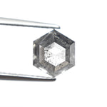 2.15ct 7.95x6.92x4.94mm Hexagon Step Cut 🇨🇦 27670 - 01 - Lelya - bespoke engagement and wedding rings made in Scotland, UK