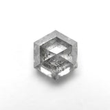 2.15ct 7.95x6.92x4.94mm Hexagon Step Cut 🇨🇦 27670 - 01 - Lelya - bespoke engagement and wedding rings made in Scotland, UK