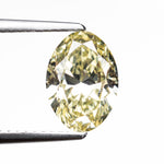 2.17ct 10.38x7.35x4.34mm VS1 Light Yellow Oval Brilliant 🇨🇦 27984-01 - Lelya - bespoke engagement and wedding rings made in Scotland, UK