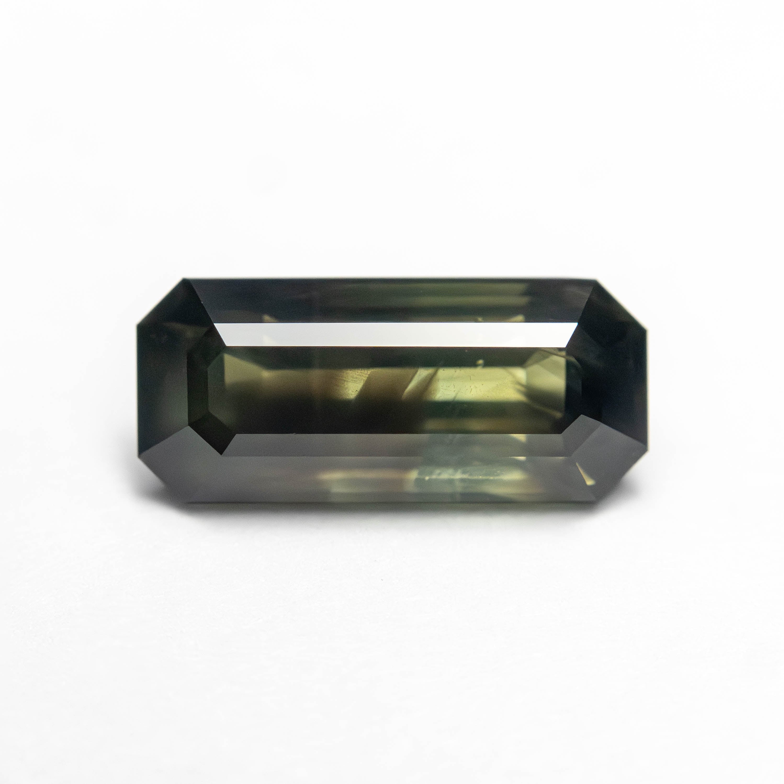 2.18ct 10.76x4.74x4.00mm Cut Corner Rectangle Step Cut Sapphire 27331 - 03 - Lelya - bespoke engagement and wedding rings made in Scotland, UK
