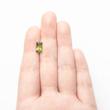 2.18ct 9.56x5.44x4.30mm Rectangle Step Cut Sapphire 27324 - 03 - Lelya - bespoke engagement and wedding rings made in Scotland, UK