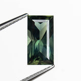 2.18ct 9.85x5.29x4.36mm Rectangle Step Cut Sapphire 27324 - 01 - Lelya - bespoke engagement and wedding rings made in Scotland, UK