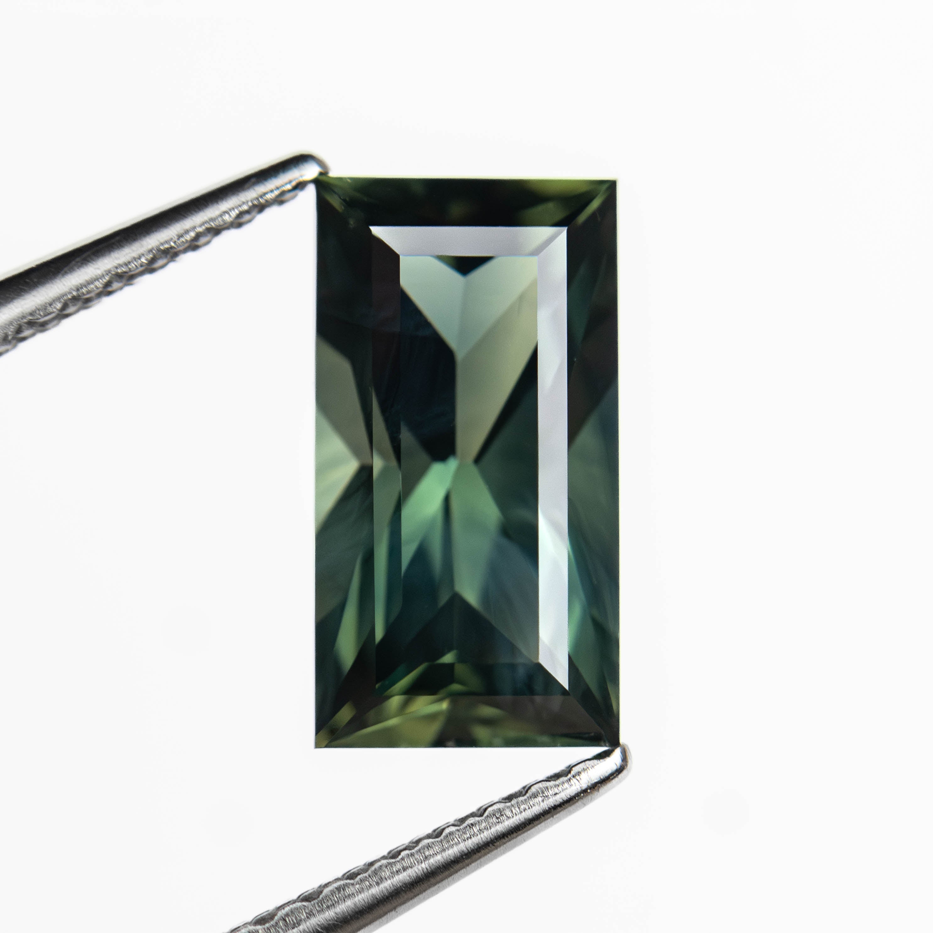 2.18ct 9.85x5.29x4.36mm Rectangle Step Cut Sapphire 27324 - 01 - Lelya - bespoke engagement and wedding rings made in Scotland, UK