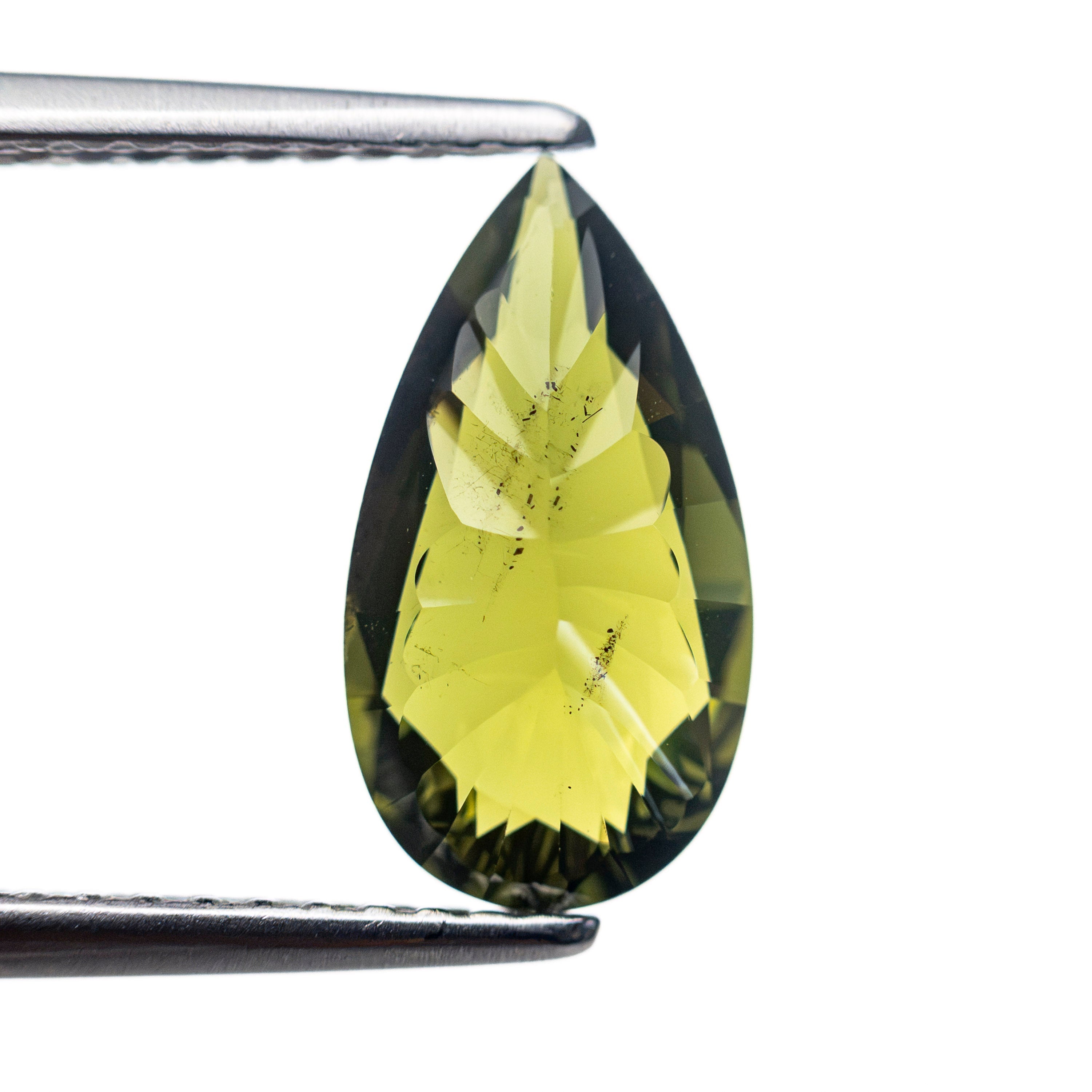 2.19ct 11.77x6.31x3.60mm Pear Fantasy Cut Sapphire 27762-05 - Lelya - bespoke engagement and wedding rings made in Scotland, UK