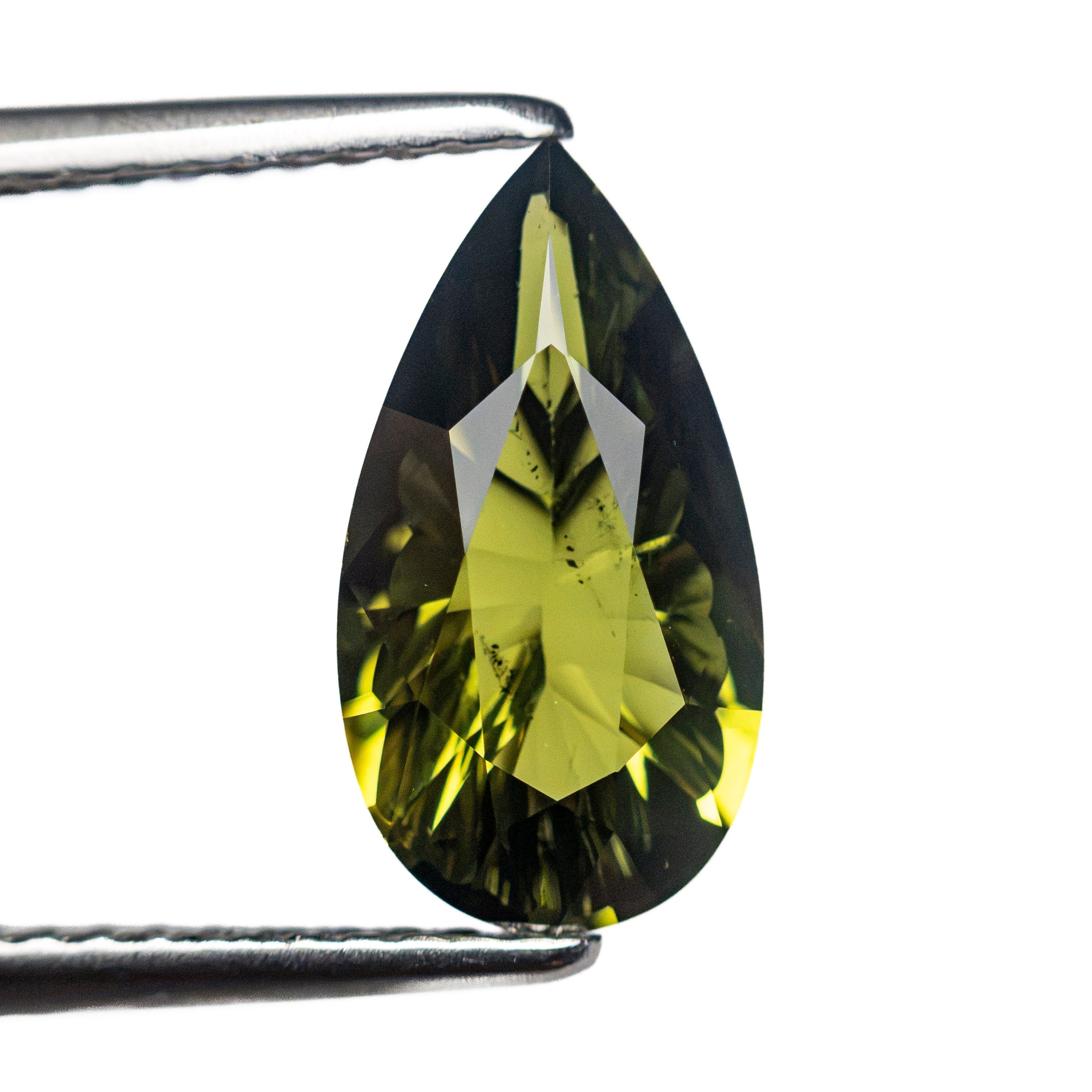2.19ct 11.77x6.31x3.60mm Pear Fantasy Cut Sapphire 27762-05 - Lelya - bespoke engagement and wedding rings made in Scotland, UK