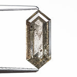 2.19ct 12.67x5.30x3.21mm Hexagon Rosecut 27538 - 55 - Lelya - bespoke engagement and wedding rings made in Scotland, UK