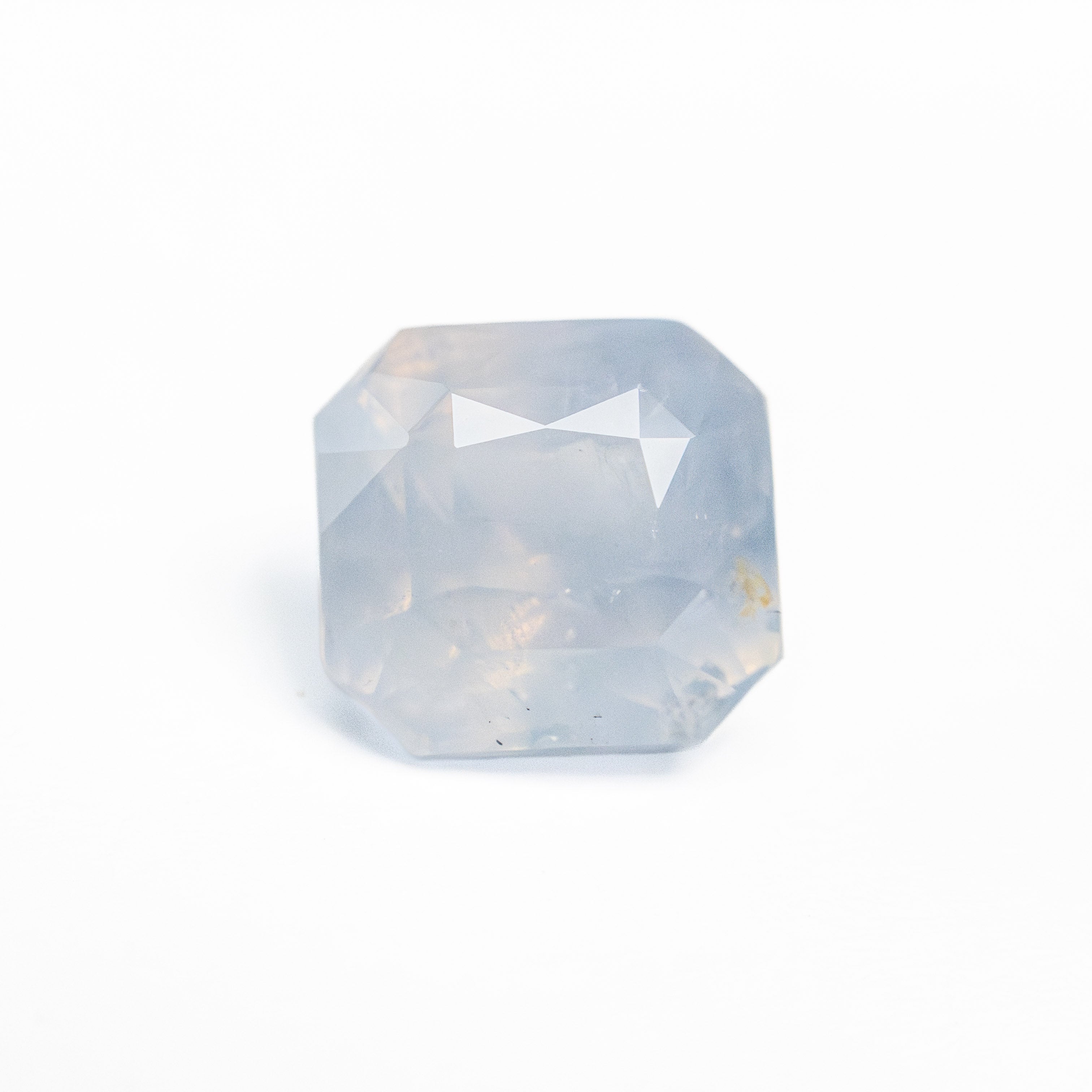 2.19ct 6.98x6.60x5.16mm Cut Corner Rectangle Brilliant Sapphire 25861 - 01 - Lelya - bespoke engagement and wedding rings made in Scotland, UK