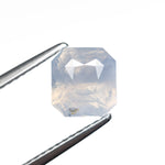2.19ct 6.98x6.60x5.16mm Cut Corner Rectangle Brilliant Sapphire 25861 - 01 - Lelya - bespoke engagement and wedding rings made in Scotland, UK
