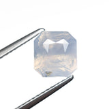 2.19ct 6.98x6.60x5.16mm Cut Corner Rectangle Brilliant Sapphire 25861 - 01 - Lelya - bespoke engagement and wedding rings made in Scotland, UK