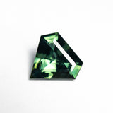2.20ct 10.01x9.26x3.98mm Shield Step Cut Sapphire 26523 - 01 - Lelya - bespoke engagement and wedding rings made in Scotland, UK