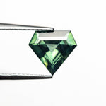 2.20ct 10.01x9.26x3.98mm Shield Step Cut Sapphire 26523 - 01 - Lelya - bespoke engagement and wedding rings made in Scotland, UK