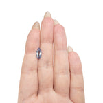 2.20ct 12.04x5.89x3.76mm Shield Step Cut Sapphire 28253-01 - Lelya - bespoke engagement and wedding rings made in Scotland, UK