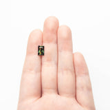 2.24ct 9.26x5.80x4.41mm Rectangle Step Cut Sapphire 27324 - 02 - Lelya - bespoke engagement and wedding rings made in Scotland, UK