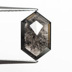 2.25ct 11.56x7.05x2.96mm Hexagon Rosecut 27548 - 01 - Lelya - bespoke engagement and wedding rings made in Scotland, UK
