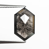 2.25ct 11.56x7.05x2.96mm Hexagon Rosecut 27548 - 01 - Lelya - bespoke engagement and wedding rings made in Scotland, UK