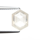 2.30ct 9.78x7.56x3.80mm Hexagon Rosecut 27536 - 46 - Lelya - bespoke engagement and wedding rings made in Scotland, UK