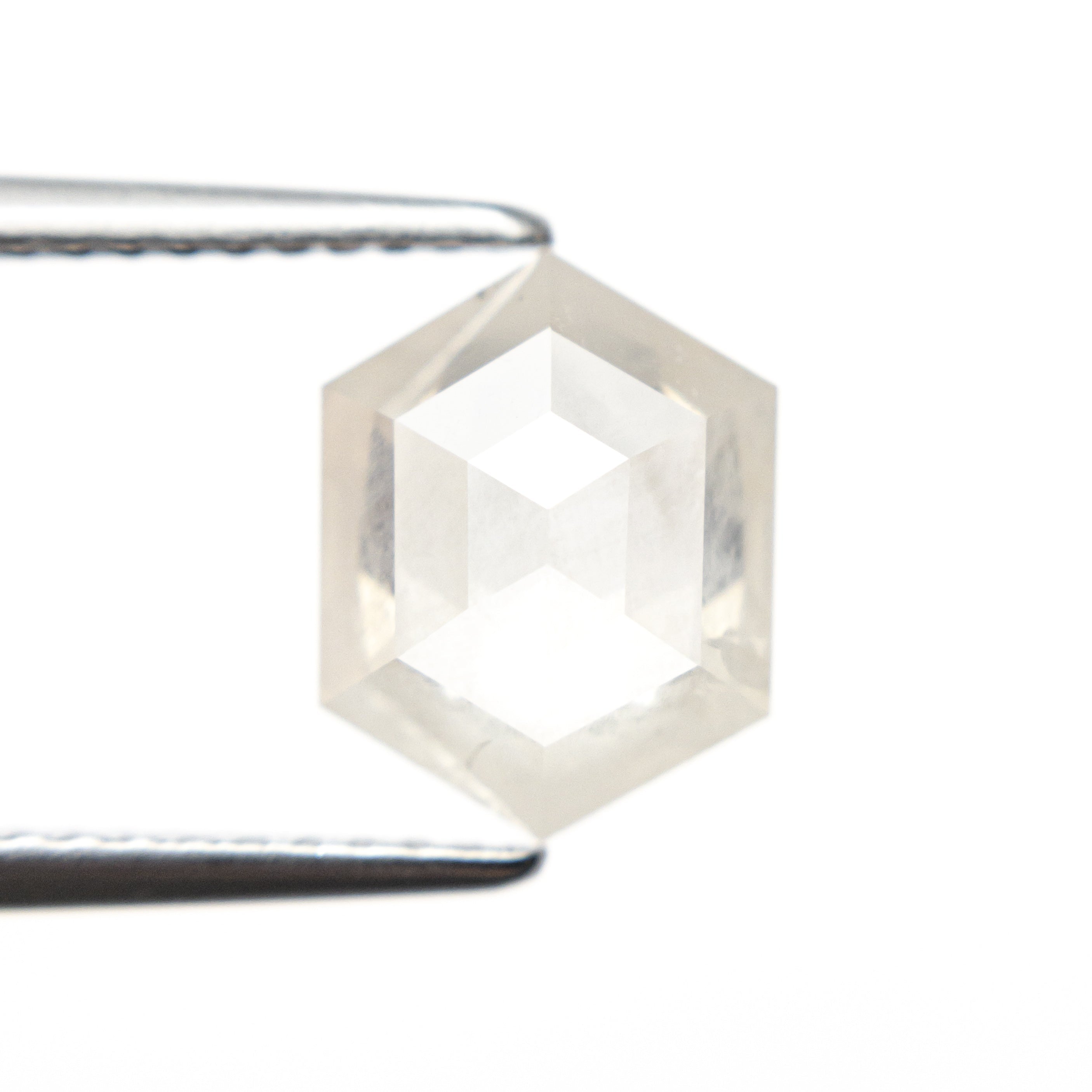 2.30ct 9.78x7.56x3.80mm Hexagon Rosecut 27536 - 46 - Lelya - bespoke engagement and wedding rings made in Scotland, UK