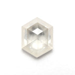 2.30ct 9.78x7.56x3.80mm Hexagon Rosecut 27536 - 46 - Lelya - bespoke engagement and wedding rings made in Scotland, UK