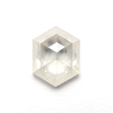 2.30ct 9.78x7.56x3.80mm Hexagon Rosecut 27536 - 46 - Lelya - bespoke engagement and wedding rings made in Scotland, UK