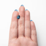 2.33ct 9.08x7.21x4.41mm Oval Brilliant Sapphire 28306-01 - Lelya - bespoke engagement and wedding rings made in Scotland, UK