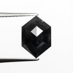 2.43ct 10.16x7.09x4.14mm Hexagon Rosecut 27548 - 04 - Lelya - bespoke engagement and wedding rings made in Scotland, UK