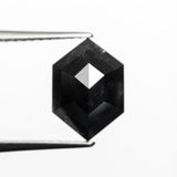 2.43ct 10.16x7.09x4.14mm Hexagon Rosecut 27548 - 04 - Lelya - bespoke engagement and wedding rings made in Scotland, UK