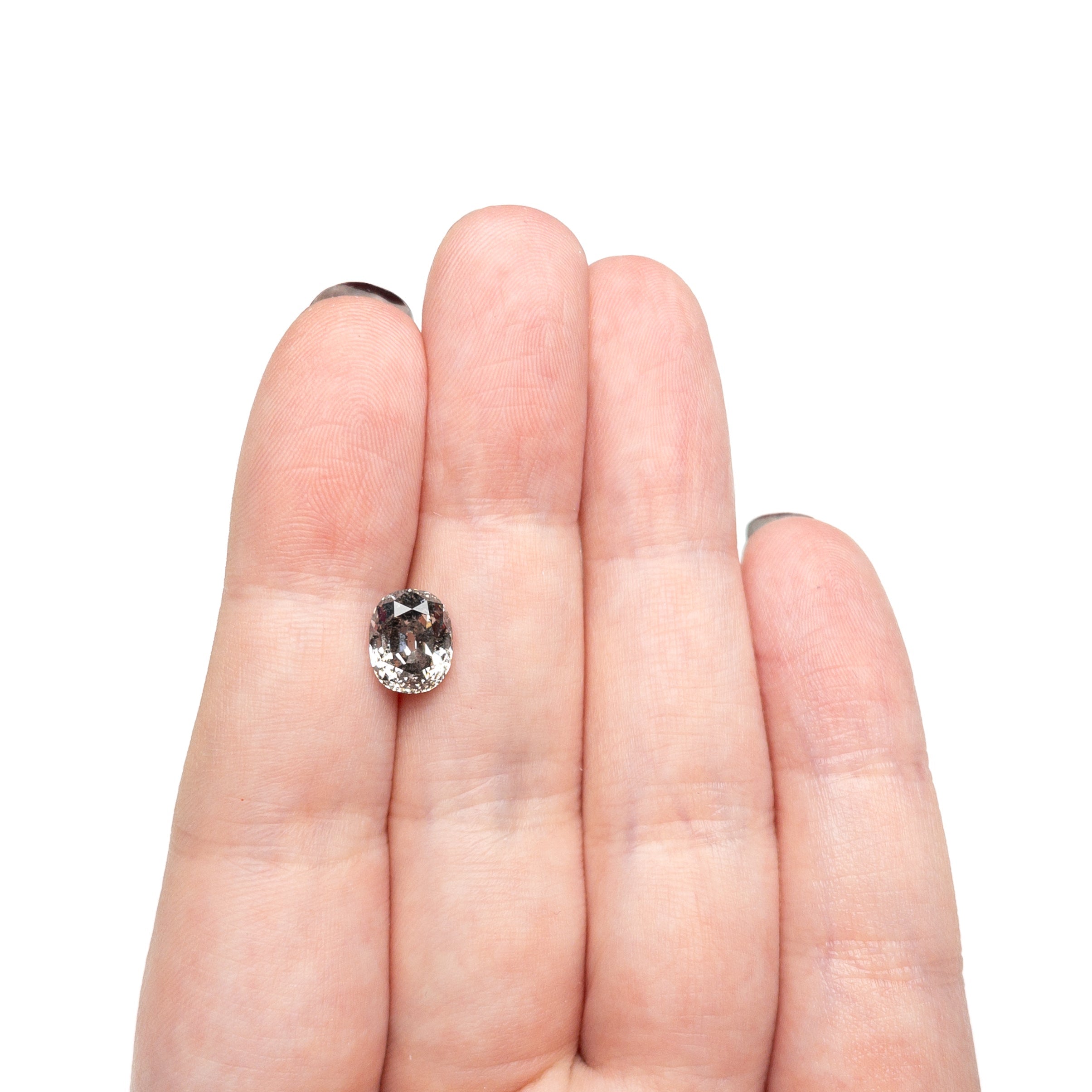 2.45ct 8.74x6.96x4.94mm Modern Antique Old Mine Cut 🇨🇦 27664 - 01 - Lelya - bespoke engagement and wedding rings made in Scotland, UK