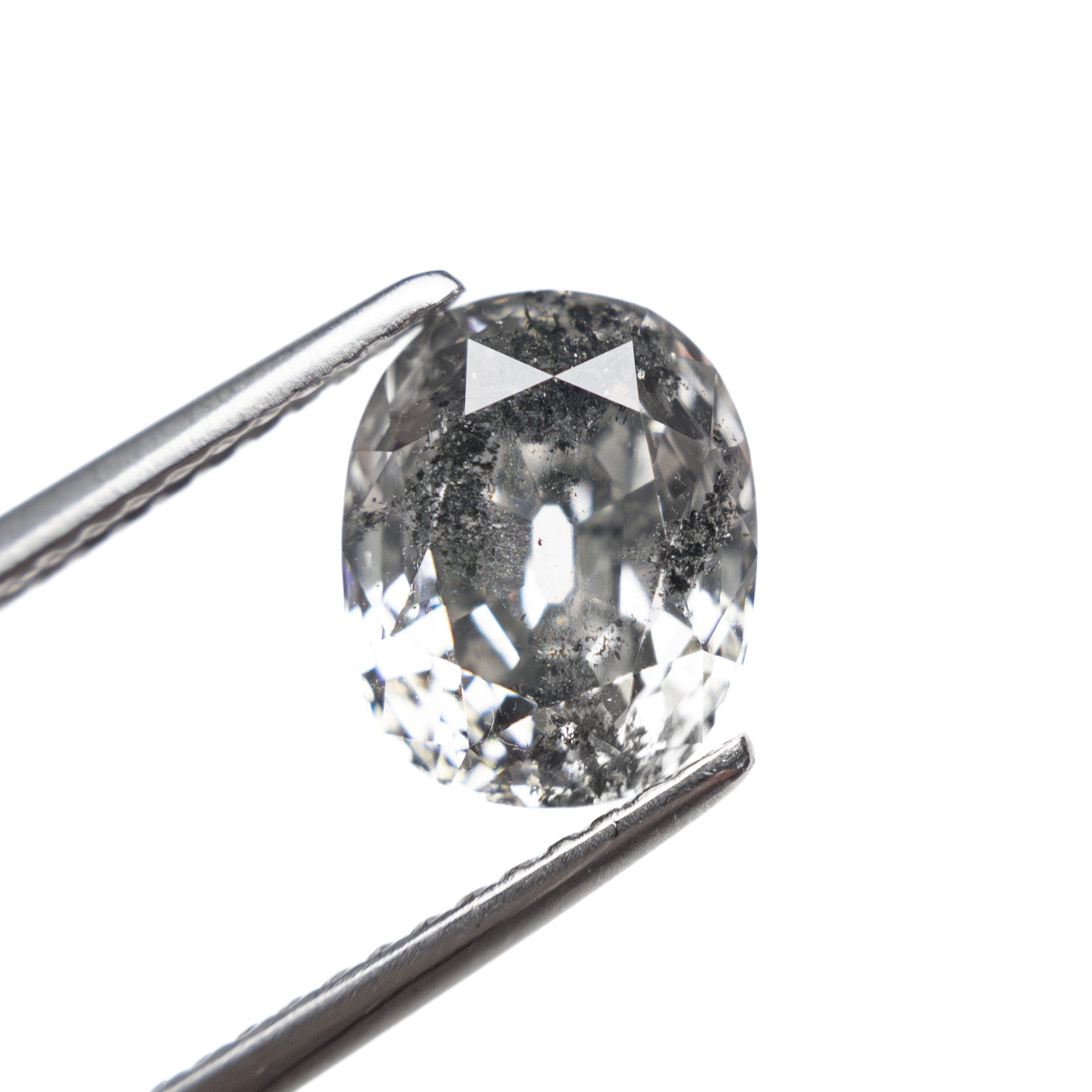2.45ct 8.74x6.96x4.94mm Modern Antique Old Mine Cut 🇨🇦 27664 - 01 - Lelya - bespoke engagement and wedding rings made in Scotland, UK