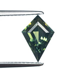 2.46ct 11.71x8.79x4.92mm Kite Step Cut Sapphire 27140 - 02 - Lelya - bespoke engagement and wedding rings made in Scotland, UK