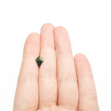 2.46ct 11.71x8.79x4.92mm Kite Step Cut Sapphire 27140 - 02 - Lelya - bespoke engagement and wedding rings made in Scotland, UK