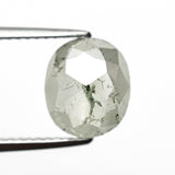 2.47ct 9.37x8.05x3.45mm Oval Rosecut 19238 - 02 - Lelya - bespoke engagement and wedding rings made in Scotland, UK