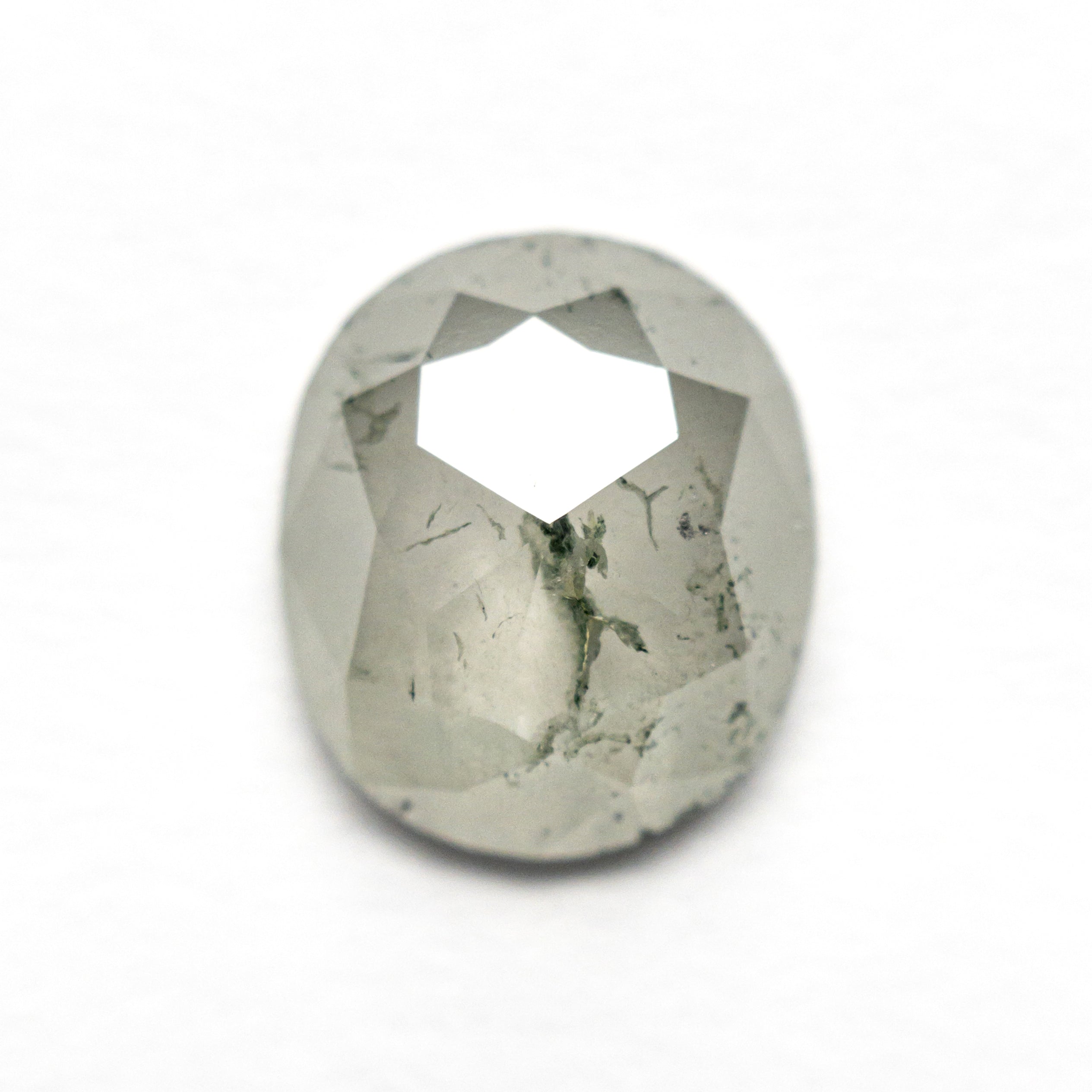 2.47ct 9.37x8.05x3.45mm Oval Rosecut 19238 - 02 - Lelya - bespoke engagement and wedding rings made in Scotland, UK