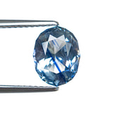 2.49ct 9.22x7.18x4.73mm Geo Oval Brilliant Sapphire 28203-01 - Lelya - bespoke engagement and wedding rings made in Scotland, UK