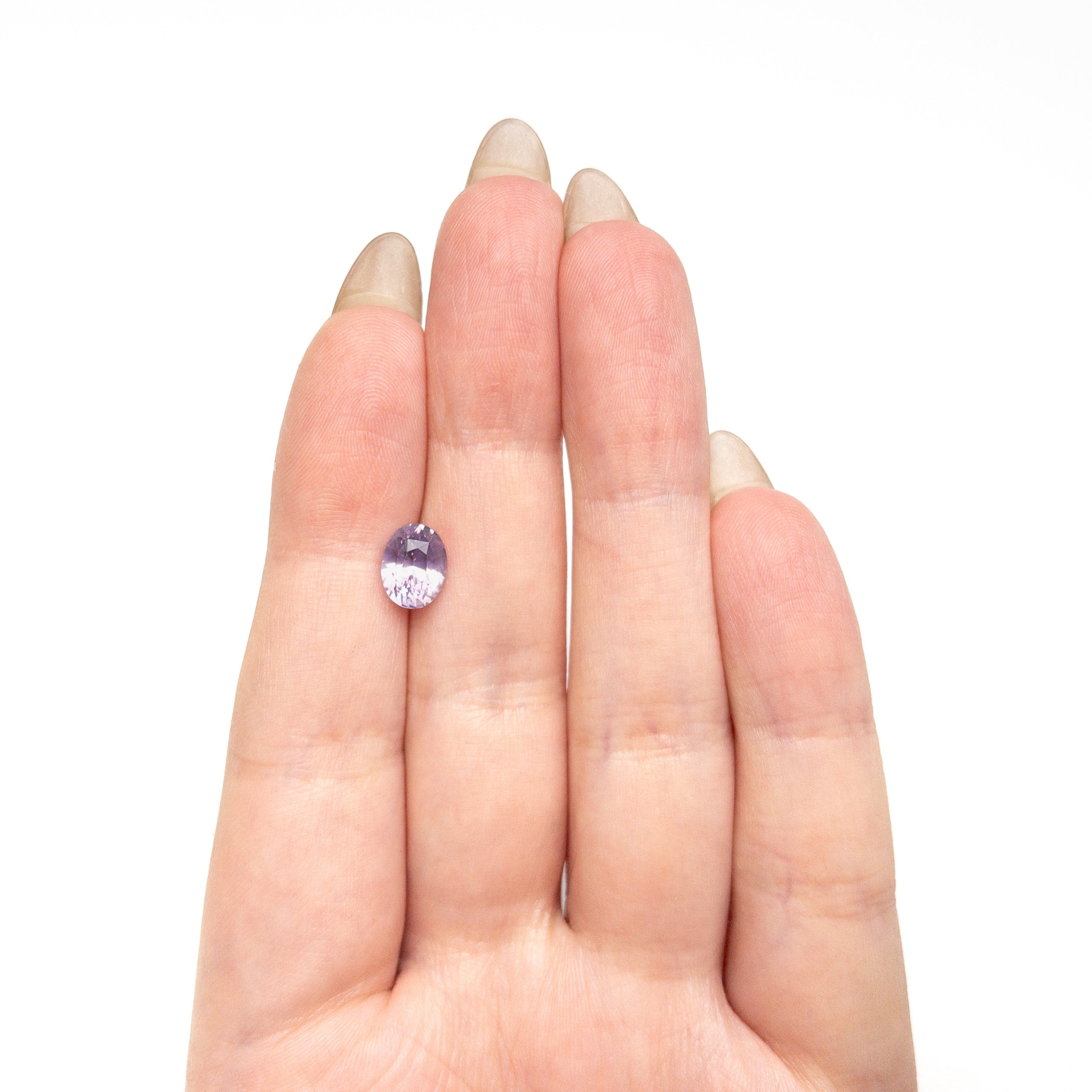 2.51ct 8.55x6.58x5.32mm Oval Brilliant Sapphire 28200-01 - Lelya - bespoke engagement and wedding rings made in Scotland, UK