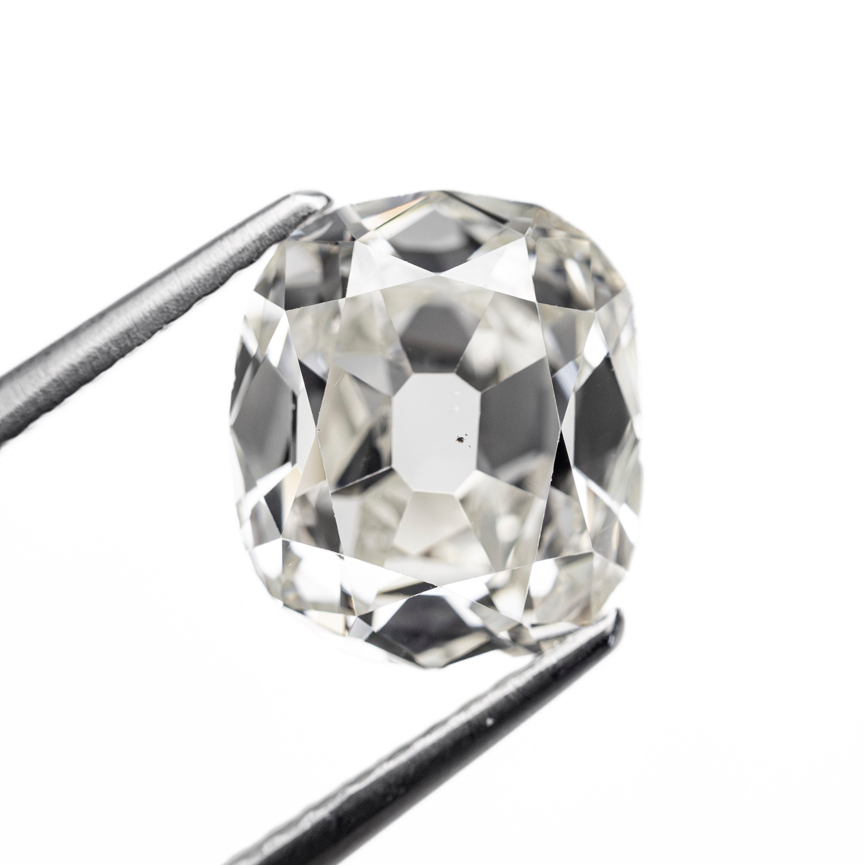 2.52ct 9.41x8.12x3.97mm SI1 K Antique Old Mine Cut 28037-01 - Lelya - bespoke engagement and wedding rings made in Scotland, UK
