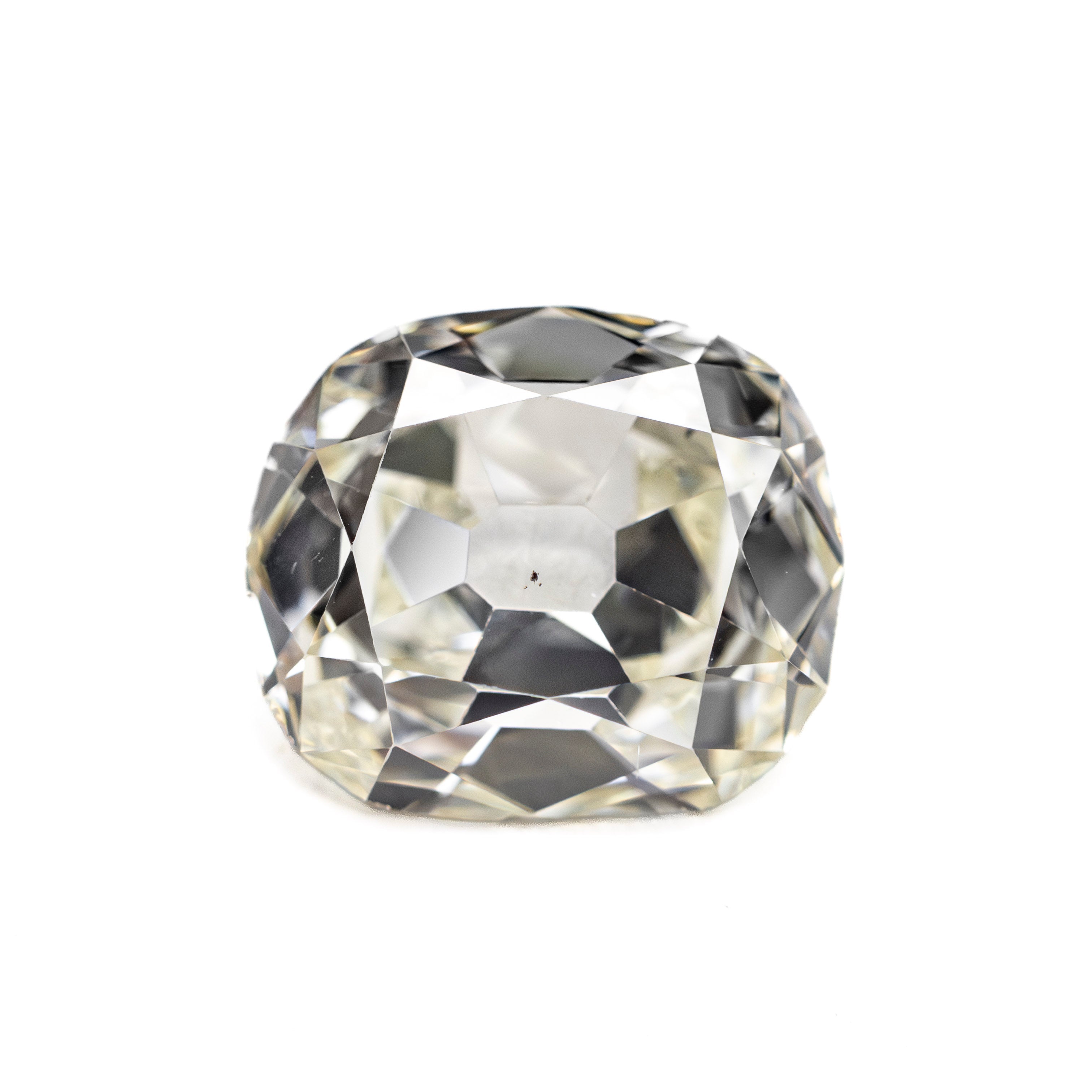 2.52ct 9.41x8.12x3.97mm SI1 K Antique Old Mine Cut 28037-01 - Lelya - bespoke engagement and wedding rings made in Scotland, UK