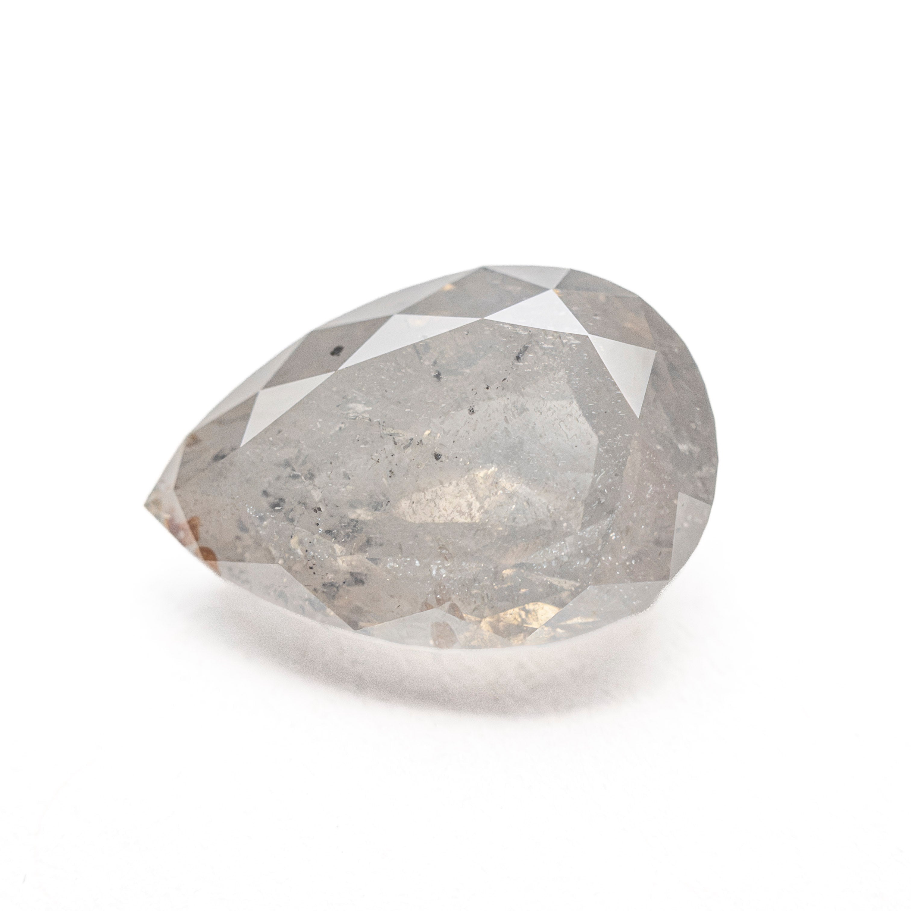 2.55ct 10.72x7.30x4.22mm Pear Double Cut 27223-41 - Lelya - bespoke engagement and wedding rings made in Scotland, UK