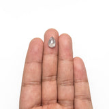 2.55ct 10.72x7.30x4.22mm Pear Double Cut 27223-41 - Lelya - bespoke engagement and wedding rings made in Scotland, UK