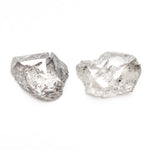 2.55cttw 2pc 7.93x6.39x3.01mm 8.60x6.19x2.94mm Polished Raw Diamond Matching Pair 🇨🇦 27698 - 01 - Lelya - bespoke engagement and wedding rings made in Scotland, UK