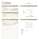 2.56ct 14.14x6.69x4.10mm GIA VS2 D Moval Brilliant 26663 - 01 - Lelya - bespoke engagement and wedding rings made in Scotland, UK