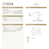 2.56ct 14.14x6.69x4.10mm GIA VS2 D Moval Brilliant 26663 - 01 - Lelya - bespoke engagement and wedding rings made in Scotland, UK