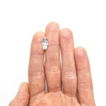 2.56ct 14.14x6.69x4.10mm GIA VS2 D Moval Brilliant 26663 - 01 - Lelya - bespoke engagement and wedding rings made in Scotland, UK